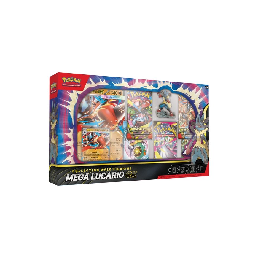 Pokémon JCC: Premium komplekt Mega-Lucarion ex figuuri – 2