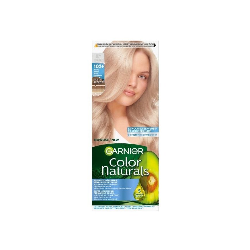 Garnier Color Naturals 102+ Salds Sudraba