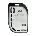 Kruger & Matz AUX 3.5mm - 2x RCA 3m Musta Kruger & Matz AUX 3.5mm - 2x RCA 3m Musta