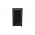 Lanberg FF01-6822-12BL püstik 22U Eraldiseisev serverikapp Must Lanberg FF01-6822-12BL püstik 22U Eraldiseisev serverikapp Must