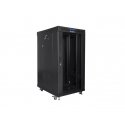 Lanberg FF01-6822-12BL püstik 22U Eraldiseisev serverikapp Must Lanberg FF01-6822-12BL püstik 22U Eraldiseisev serverikapp Must