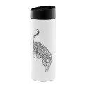 Thermal mug with animal cheetah print, 350 ml, AMBITION Thermal mug with animal cheetah print, 350 ml, AMBITION
