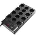 Spacetronik Maitinimo blokas 13xAC 4xUSB 2xUSB-C Spacetronik Maitinimo blokas 13xAC 4xUSB 2xUSB-C