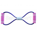 Gumijas espanderis SANRO Aštuntukas, violetā krāsa. Gumijas espanderis SANRO Aštuntukas, violetā krāsa.