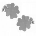 Brilio Silver Silver Earrings Four-Leaf Clover with Green Opal EA1253WG Brilio Silver Silver Earrings Four-Leaf Clover with Green Opal EA1253WG