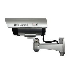 MACLEAN IR1100 S CE IR1100S drošības kamera Dummy IR LED sudraba krāsā