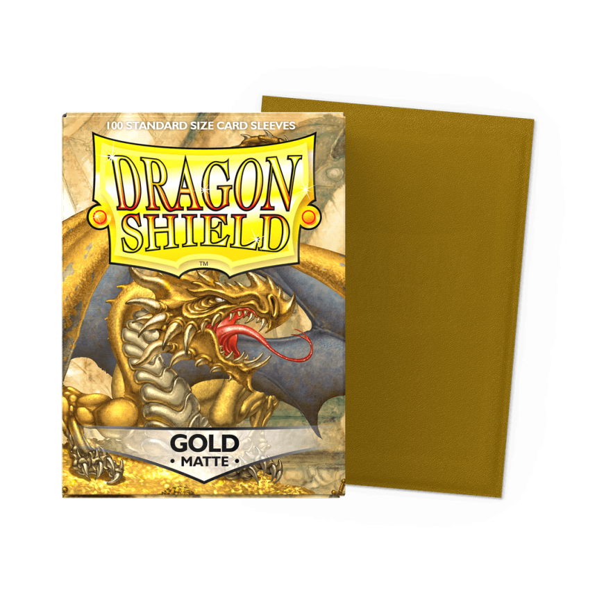Dragon Shield: Tavalised Katted: Kuld [Mati] (100 Kate)