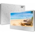 Sylvox 32-inch smart TV with wall mirror for the bathroom