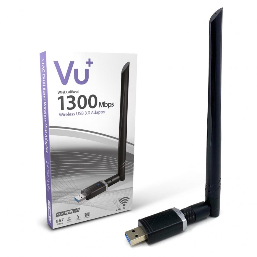 WiFi-adapteri VU+ 1300 mbps 2.4 GHz 5GHz 6dBi – 2