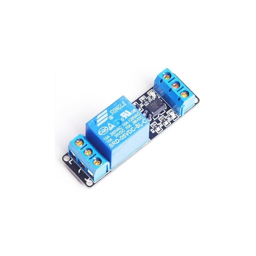 OEM 1-kanavainen reläsiru - R1 - 5V - 10A/250V - optoeristetty - suunniteltu Arduinolle