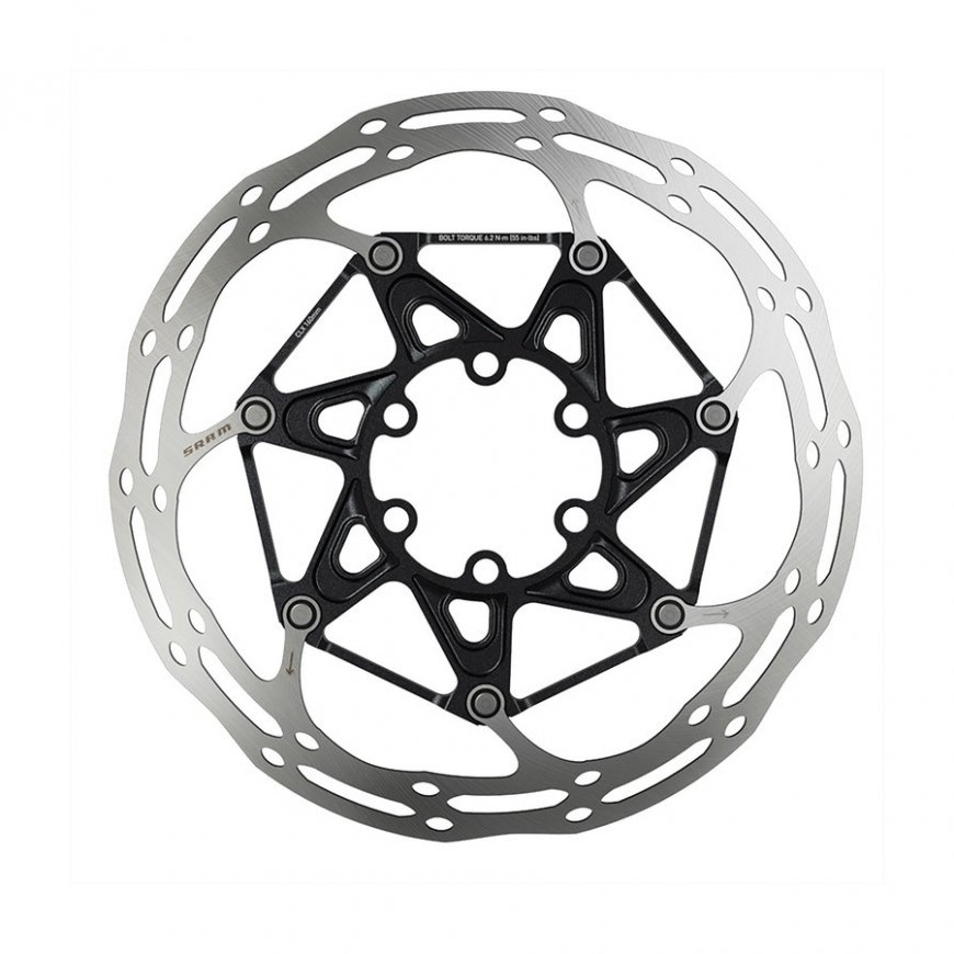 SRAM Centerline 2 dalių rankinio disko - 160mm juodas - 6 skylės