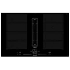 Siemens iQ700 EX80BNX68E pliidiraud Must Sisseehitatud 80 cm Keraamiline Sisseehitatud kapuuts