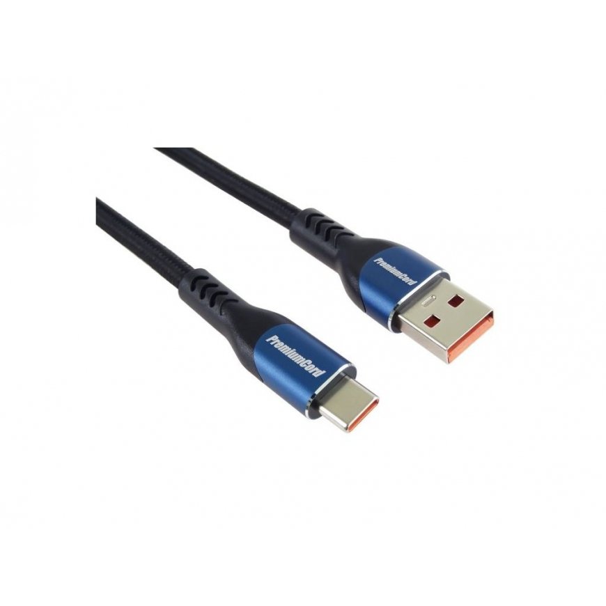 PREMIUMCORD USB-C kuni USB 2.0 kaabel, laadimine, 5A, 0,5m – 2