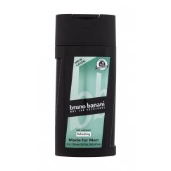 Bruno Banani Made For Men su kedro medžiu Dušo gelis 250 ml dušo želė Vyrams
