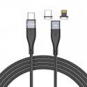 Tech-Protect UltraBoost USB-C / USB-C PD кабель 60W 3A 1м – серый Tech-Protect UltraBoost USB-C / USB-C PD кабель 60W 3A 1м – серый