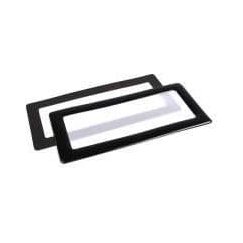 DEMCiflex putekļu filtrs 2x40mm, quadro - melnā un baltā krāsā