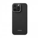 Pitaka „MagEZ“ case 6 600D, designed for „iPhone 16 Pro“, black / grey, striped Pitaka „MagEZ“ case 6 600D, designed for „iPhone 16 Pro“, black / grey, striped
