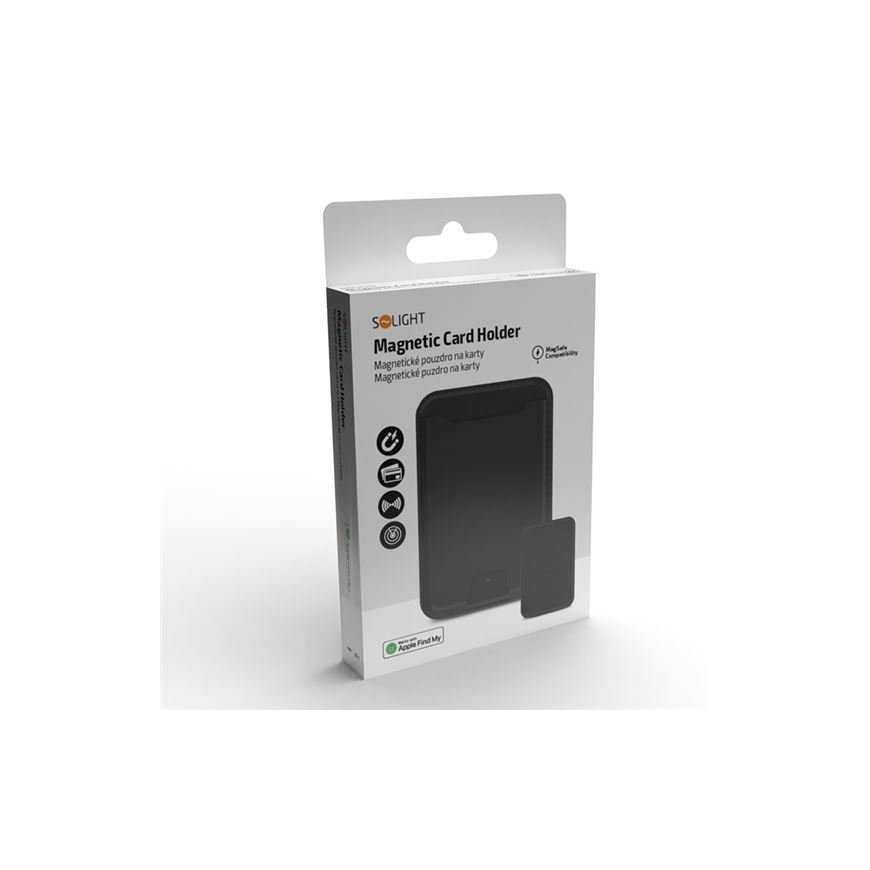 Solight Magnetic Card Case MagSafe + Find My Compatible – 2