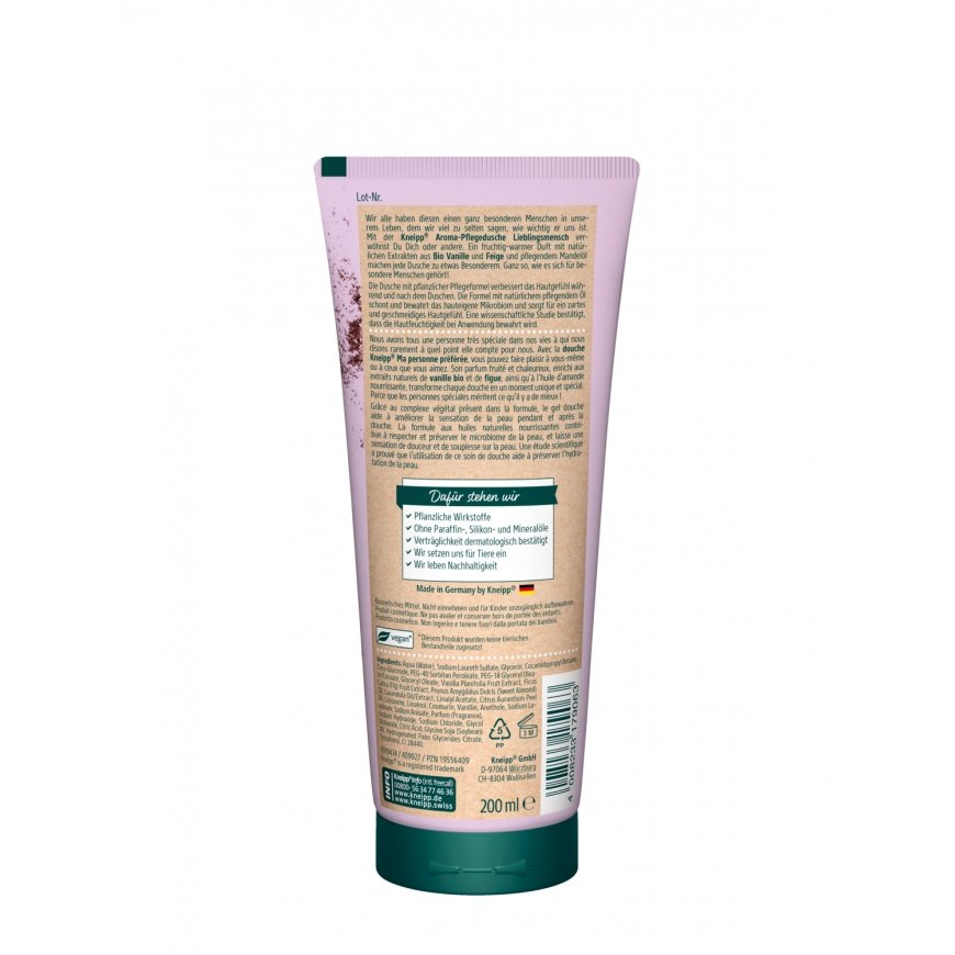 Kneipp 919474 shower gel & body washes 200 ml Unisex Fig, Vanilla – 2