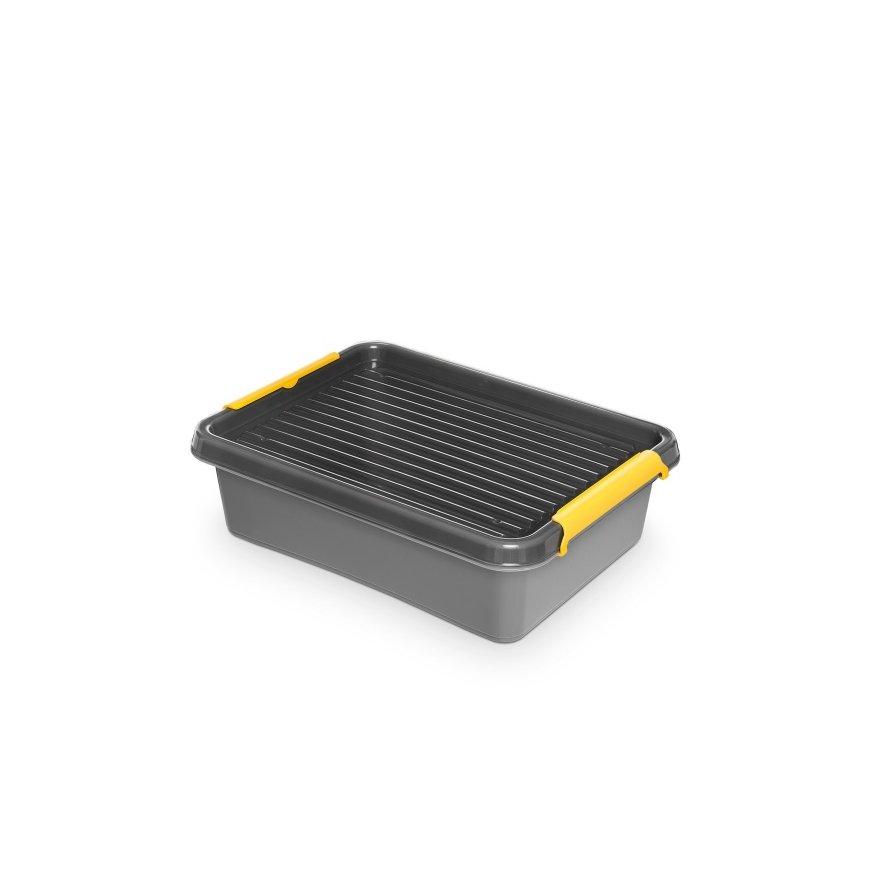 Orplast Solidstorebox hoiustuskonteiner kaanega 39x29x11cm 8,5l