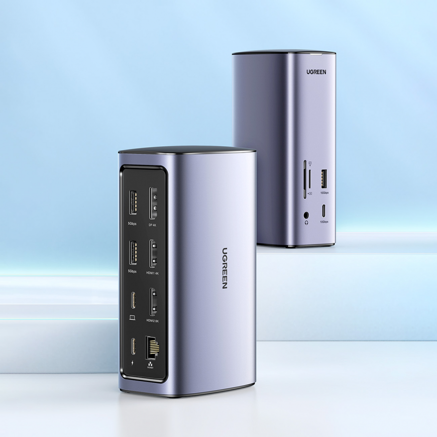 7in1 USB-C kuni USB-A, HDMI, Micro SD/SD Magsafe ühilduv hoidik CM896 UGREEN – 2