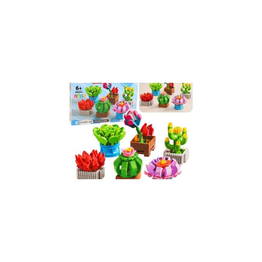 Lean Toys Konstrukcinės detalės 245 vnt.