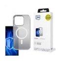 3MK Frosty Case for Apple iPhone 17 Pro in white color. 3MK Frosty Case for Apple iPhone 17 Pro in white color.