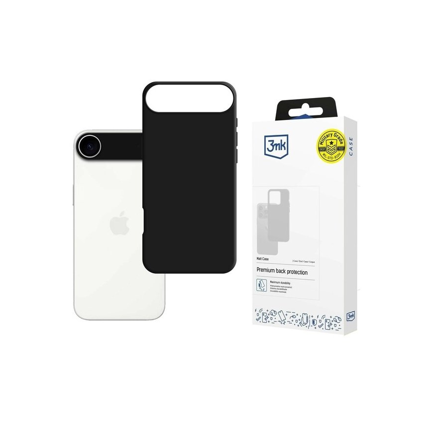 Dėklas 3MK Frosty Magdėklas skirtas Apple iPhone 17 Pro, baltos spalvos – 2