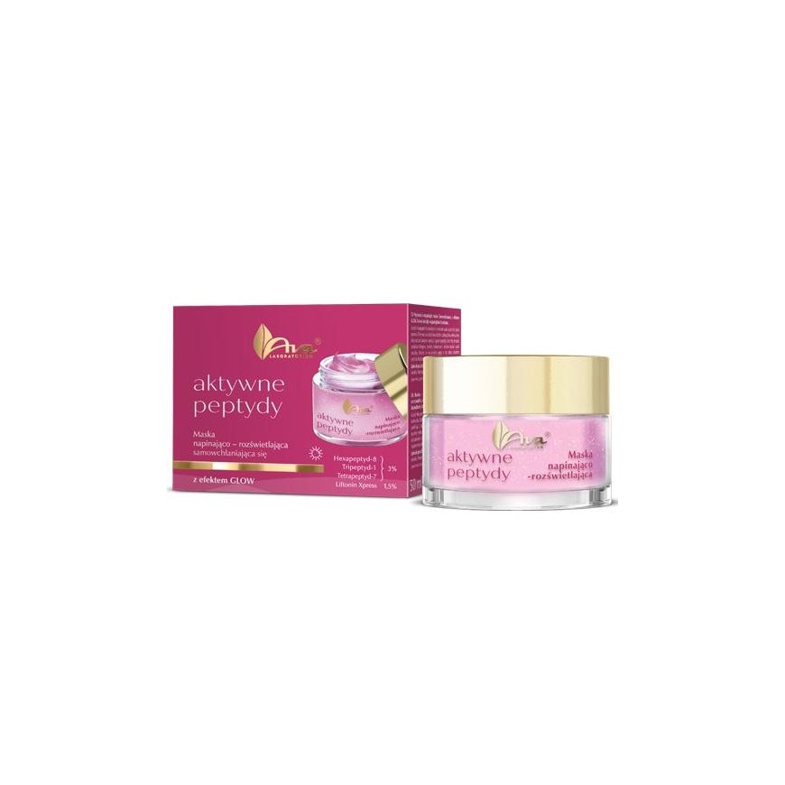 Ava Laboratoriumi aktiivsete peptiidide pinguldav ja heledav mask 50 ml