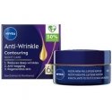 Nivea Night Cream for Enhancing Facial Contours 65+ (Night Treatment for Wrinkles) 50 ml