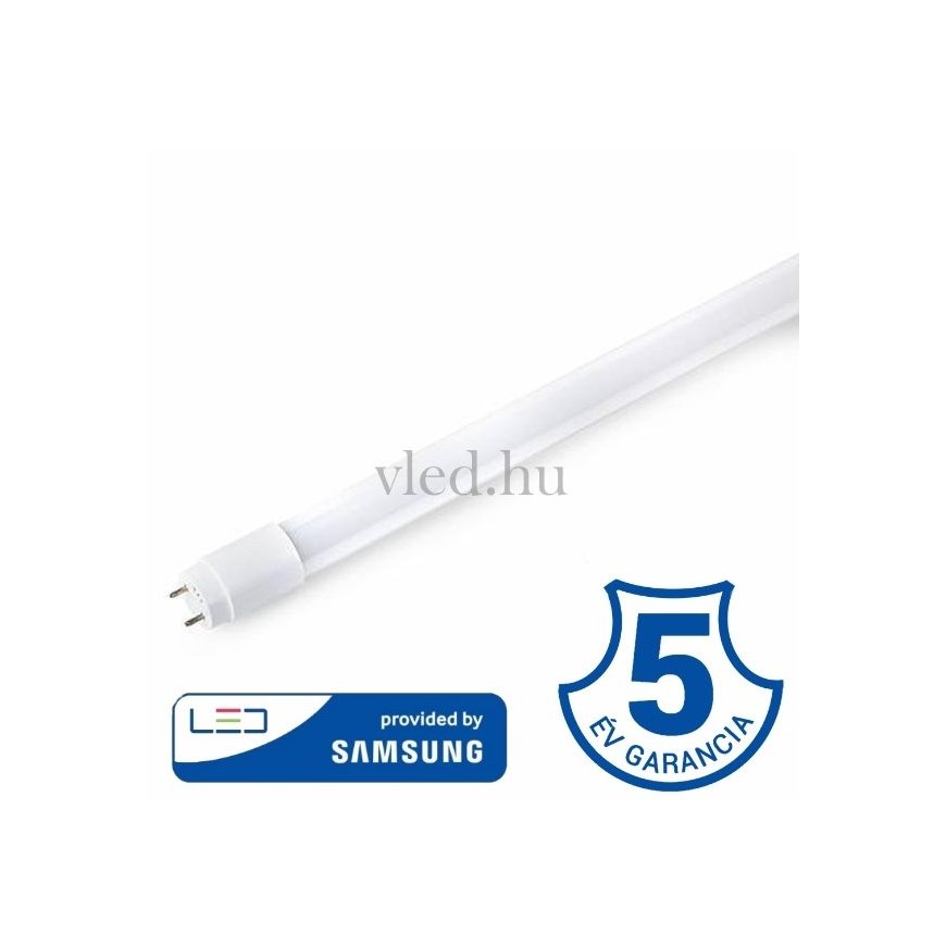 16.5W LED gaisma T8, 120cm, 4000K, SAMSUNG LED