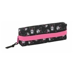 Safta School Case Kuromi Black Fuchsia 22 x 4 x 7 cm