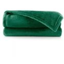 CLASSIC Blanket MIC color bottle green simple style classic type material - textile microfibre 70x150