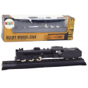 Lean Toys Kolekcinis traukinio modelis 1:48, metalinis, juodas Lean Toys Kolekcinis traukinio modelis 1:48, metalinis, juodas