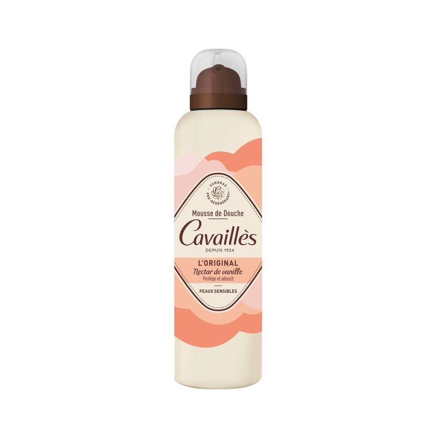 Roge Cavailles L'Original Vanilla Cleansing Shower Mousse, 200 ml