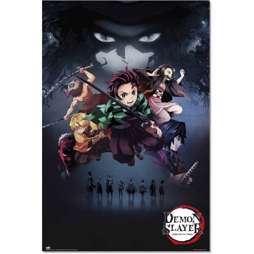 ERIK Demon Slayer Kimetsu no Yaiba plakat