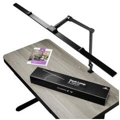 Spacetronik GLOW D24 Pro melns biroja sienas gaismeklis