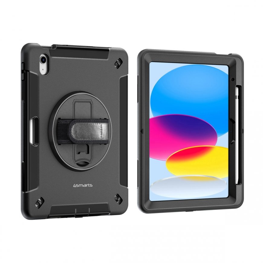 4smarts Rugged Case Grip 27,7 cm (10.9") Dėklas Juoda – 2