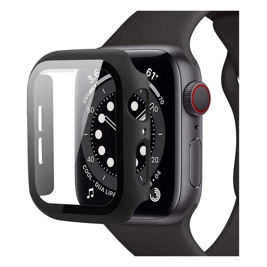 Tech Protect „Defense360“ kaitsevööt, mõeldud „Apple Watch 4 / 5 / 6 / SE 40mm“ – läbipaistev – 2