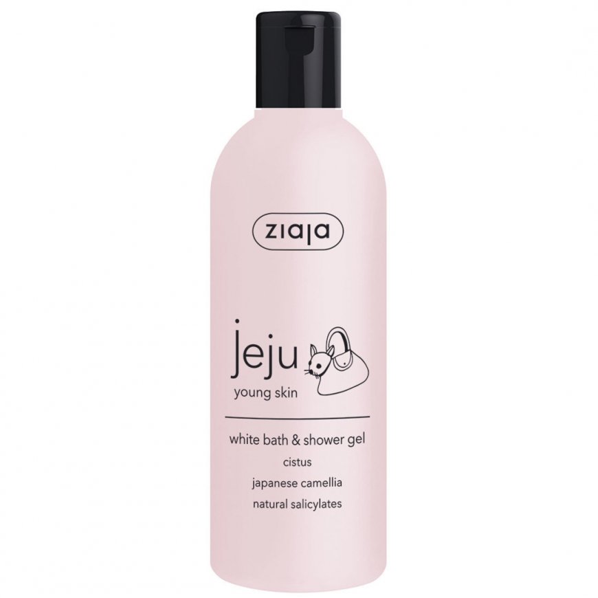 Ziaja Valkoinen suihku- ja kylpygeeli 300ml