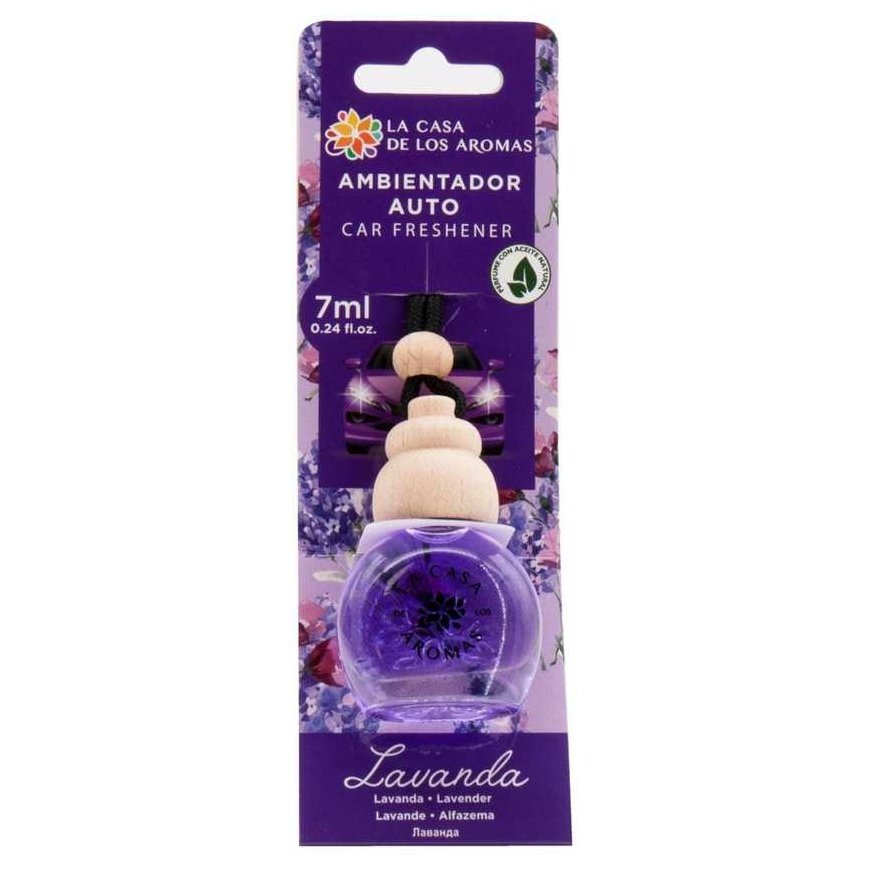 La Casa de los Aromas Car Freshener Automobile Air Freshener Lavender 7ml