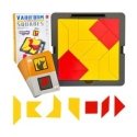 WOOPIE Loginė Žaidimų Dėlionė Tangram Kišeninė WOOPIE Loginė Žaidimų Dėlionė Tangram Kišeninė