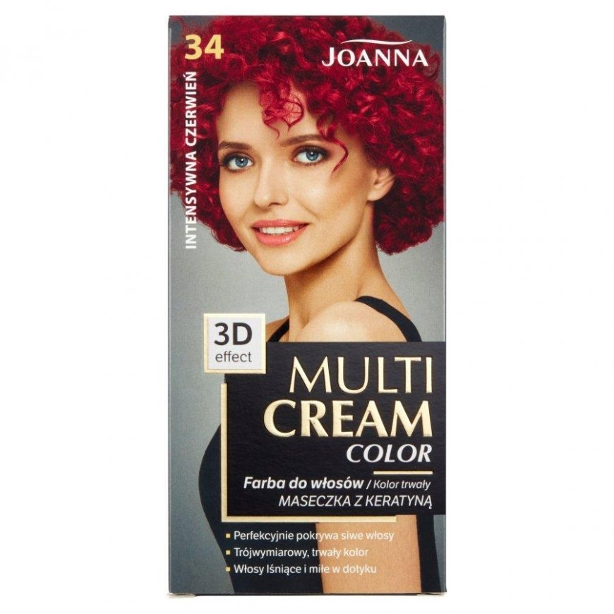 Joanna Multi Cream Color 34 Intense Red
