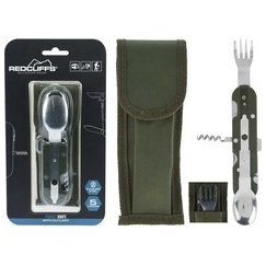 Redcliffs SURVIVAL RINKINYS TURISTINĖS KIŠENĖS PEILIS SU STALIO ĮRANKIAIS 5in1