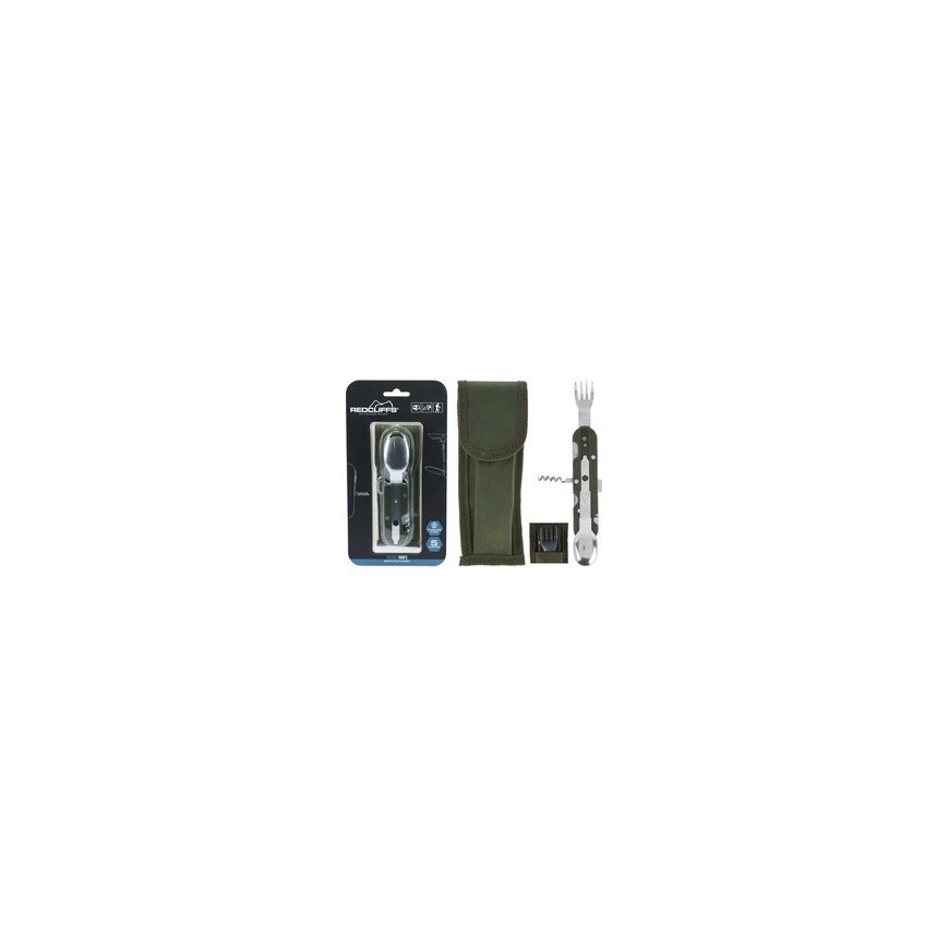 Redcliffs SURVIVAL KIT TOURIST POCKET KNIFE WITH STAINLESS STEEL TOOLS 5in1