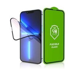 LCD kaitsetõrje klaas Bestsuit Flexible Hybrid Glass 5D Samsung S721 S24 FE/S731 S25 FE kohandatud mustale ümbrisele