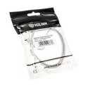 Kolink 1-2 PWM fan splitter cable - 35 cm, braided, white Kolink 1-2 PWM fan splitter cable - 35 cm, braided, white