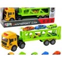 Lean Toys Rotaļlietu vilkiks ar automašīnām 35 cm Lean Toys Rotaļlietu vilkiks ar automašīnām 35 cm
