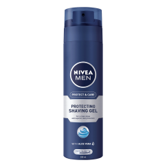Nivea „Protect & Care“ ajelt shaving gel, 200 ml