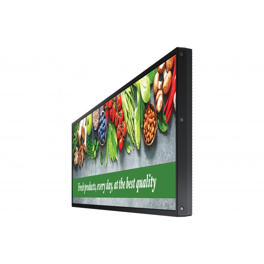 Samsung SH37C Panorāmas konstrukcija 94 cm (37") LCD Wi-Fi 700 cd/m² Melns Tizen 7.0 24/7 – 3